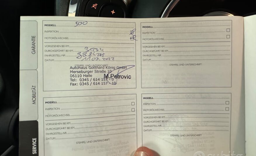 Fiat 500 1.2 Pop Neopatentati