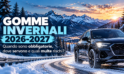 Gomme invernali 2026-2027: quando scatta l’obbligo, multe e regole in Veneto